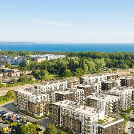 Wow Flou Przystan Letnica Apartamenty 700M Plaza Гданськ Екстер'єр фото