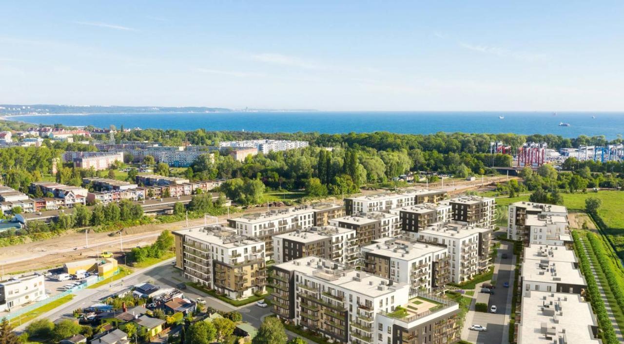 Wow Flou Przystan Letnica Apartamenty 700M Plaza Гданськ Екстер'єр фото